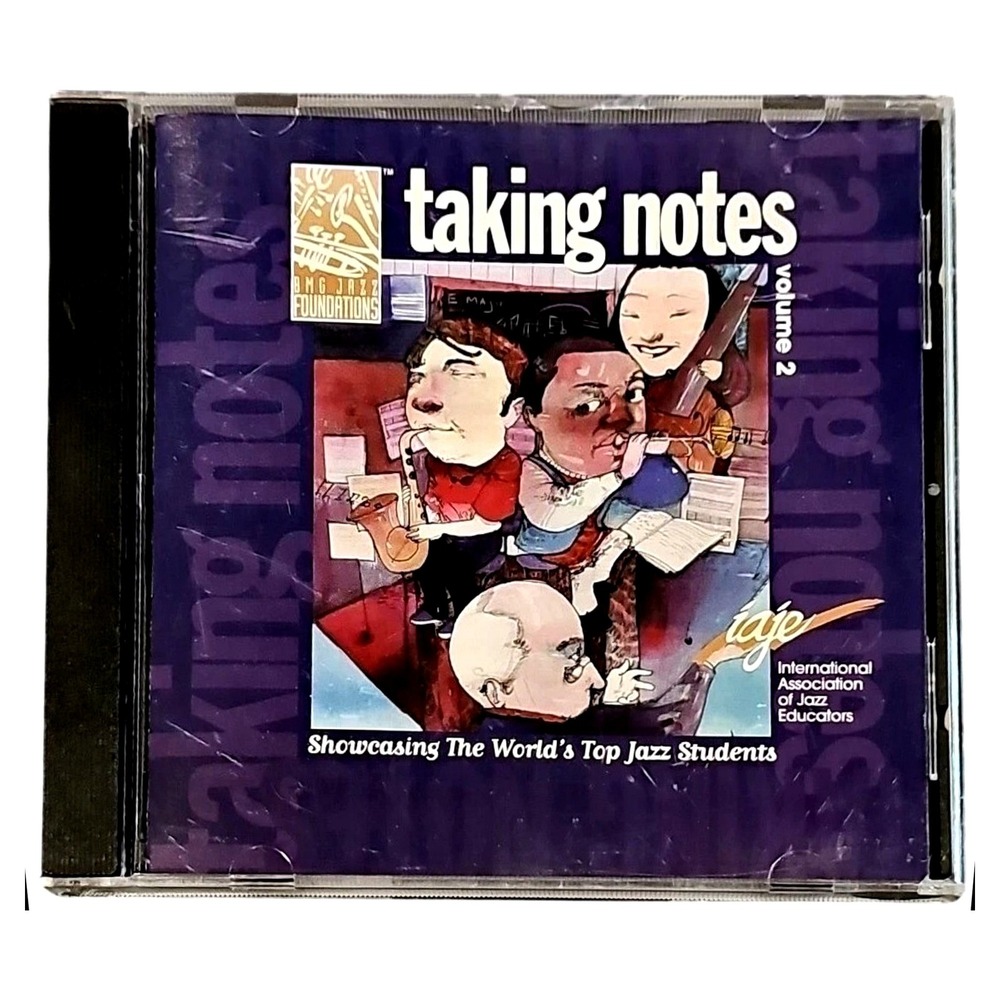 BMG Jazz Foundations Taking Notes Vol 2 CD Album D121305 IAJE Compilation EUC